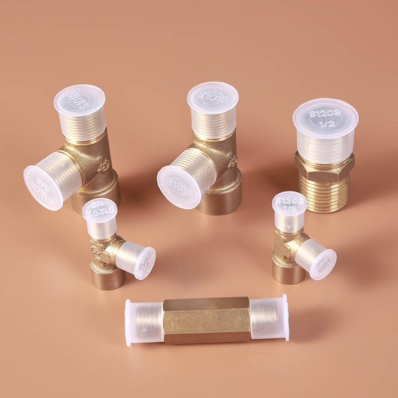 White T-shaped edge plastic plug thread protective sleeve transparent rubber cover screw anti-collision protective cover braces T-M6 (100 pieces)