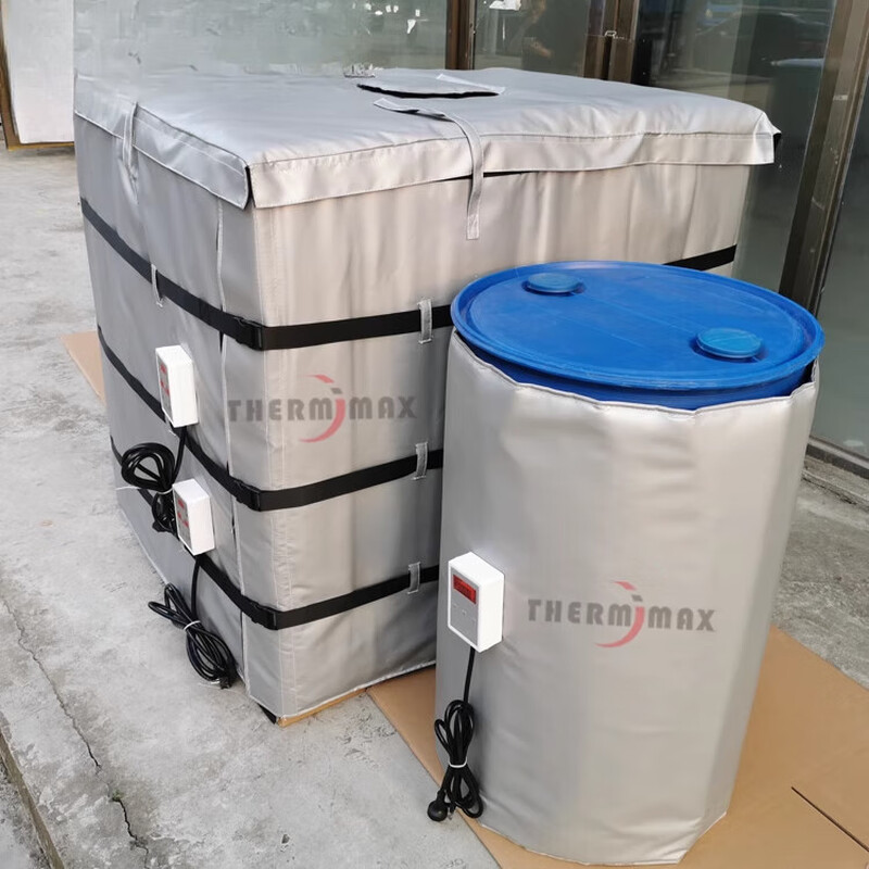 TLXT oil barrel heating blanket, industrial electric heating blanket, gas tank heating belt, ton barrel heating package heating sleeve spot direct sale 200 liter barrel electric heating blanket with digital display temperature control, all inclusive 1900 200 mm