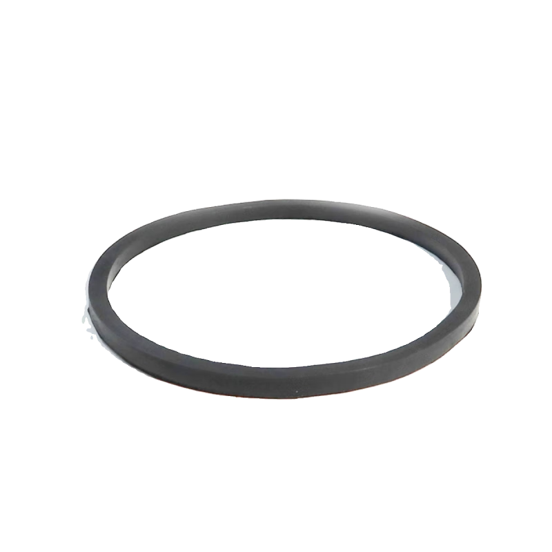 Lihaitun hygienic food grade flanged manhole seal socket straight edge U-shaped EPDM Viton fluorine rubber DN550 normal pressure gasket