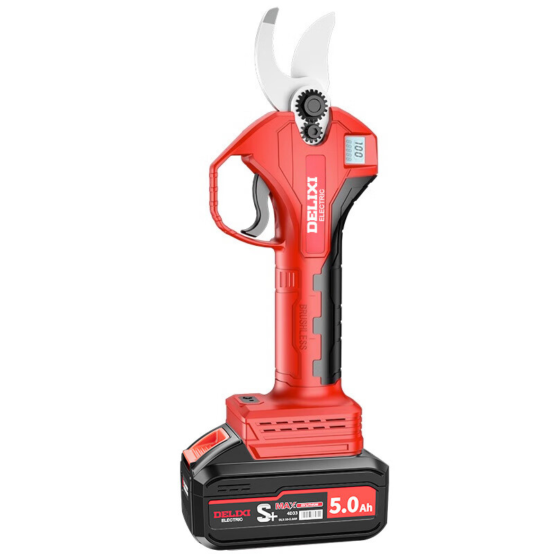 Delixi (DELIXI) electric tree pruning shears, powerful branch shears, lithium electric scissors, special electric shears for fruit trees, Speed Shear King 2.0Ah Brushless Economic Edition 1 Electric