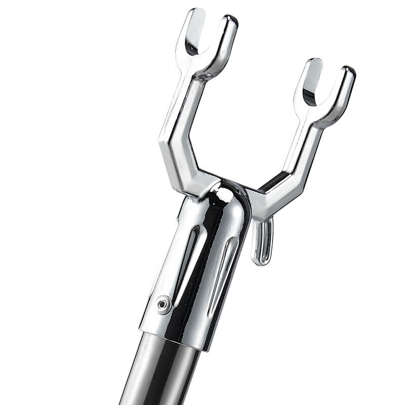 Jinguluo Retractable Clothes Fork 1.6m Alloy Clothes Fork Clothes Rod Aluminum Alloy Extended Telescopic Clothes Drying Fork KBT-38