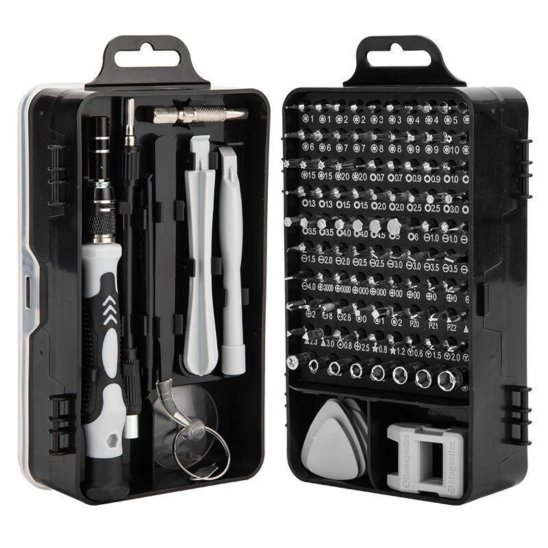 Yanran screwdriver set mobile phone and computer professional precision repair and disassembly tool 115 in 1 screwdriver set