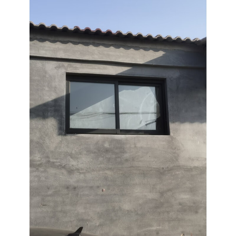 Vinoa aluminum windows rural self-built houses ventilation windows kitchen toilet factory board room anti-theft integrated sliding window customization gray height 80cm*width 100cm