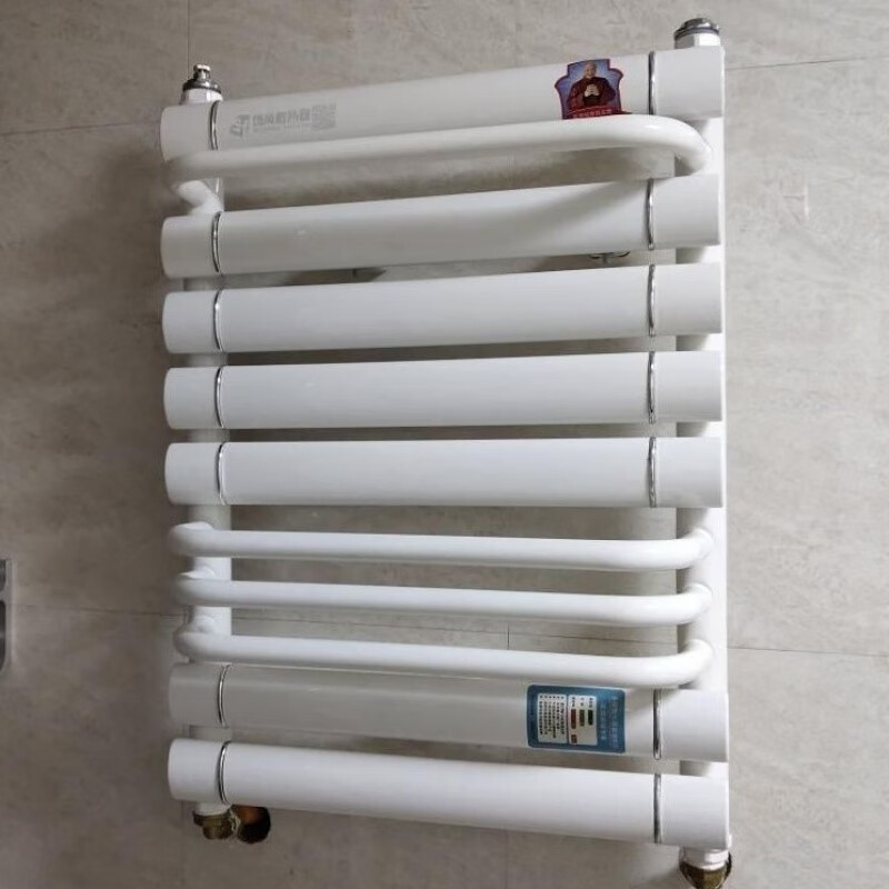 Veribin household radiator copper-aluminum composite water heating radiator towel rack small basket bathroom wall-mounted bathroom floor heating copper and aluminum style 400*600