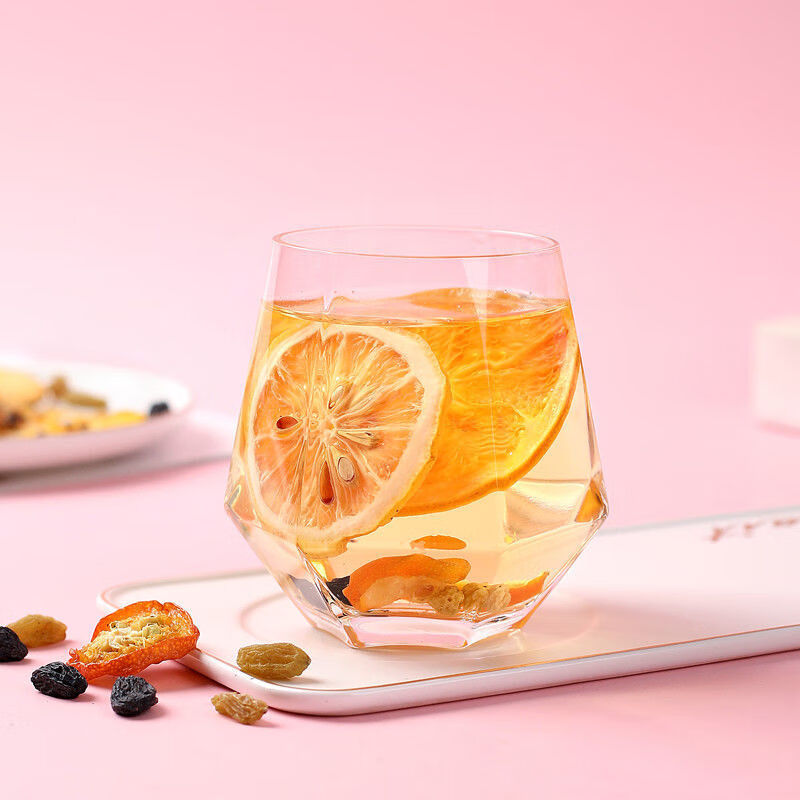 Kejuhua's Yoga Flower and Fruit Tea Lip Teacher's Combination Fruit Tea Bags Nutritional Internet Celebrity Passion Fruit Lemon Slices Soaked in Water Orange Man's Beauty Fragrance Chrysanthemum Tea 1 Jin (10-11 Bags)