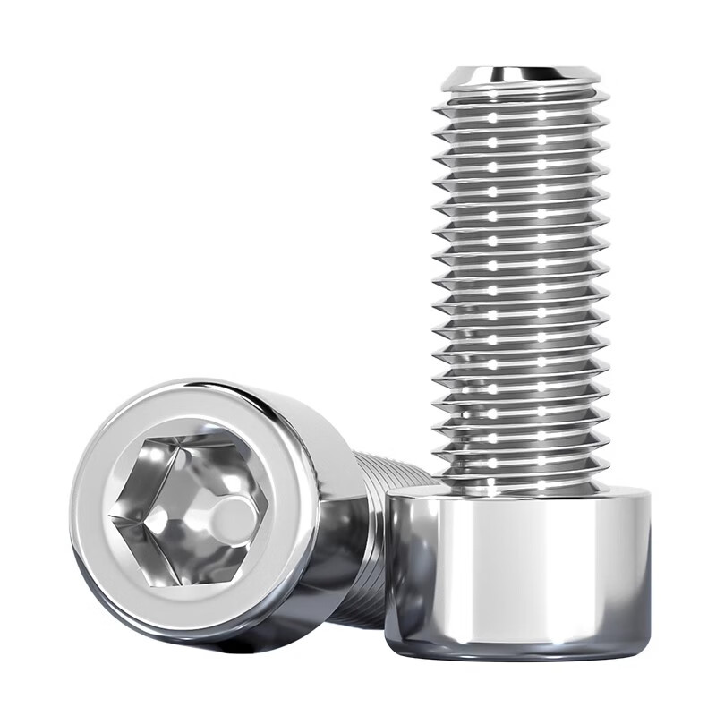 Tianzhuo Hardware 316 stainless steel hexagonal socket screws cup head screws smooth surface no knurl bolts cylindrical MM2M3M4M5M6M8 M8*30-10 pieces