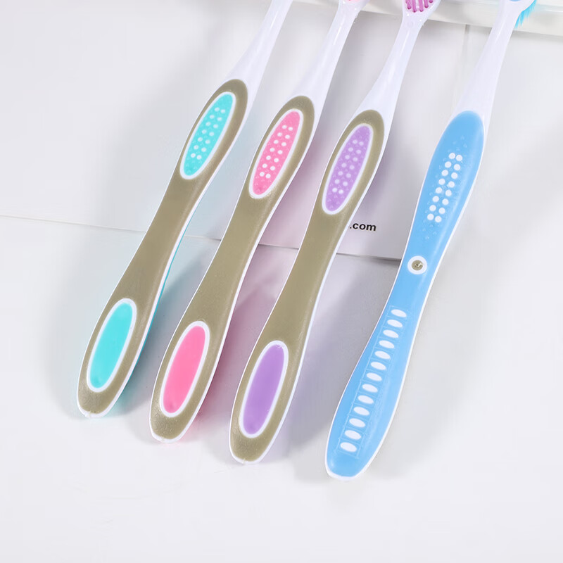 Sanxiaomeijie adult large-head soft-bristle toothbrush with soft filaments for home use for men and women individually packaged 10 pieces