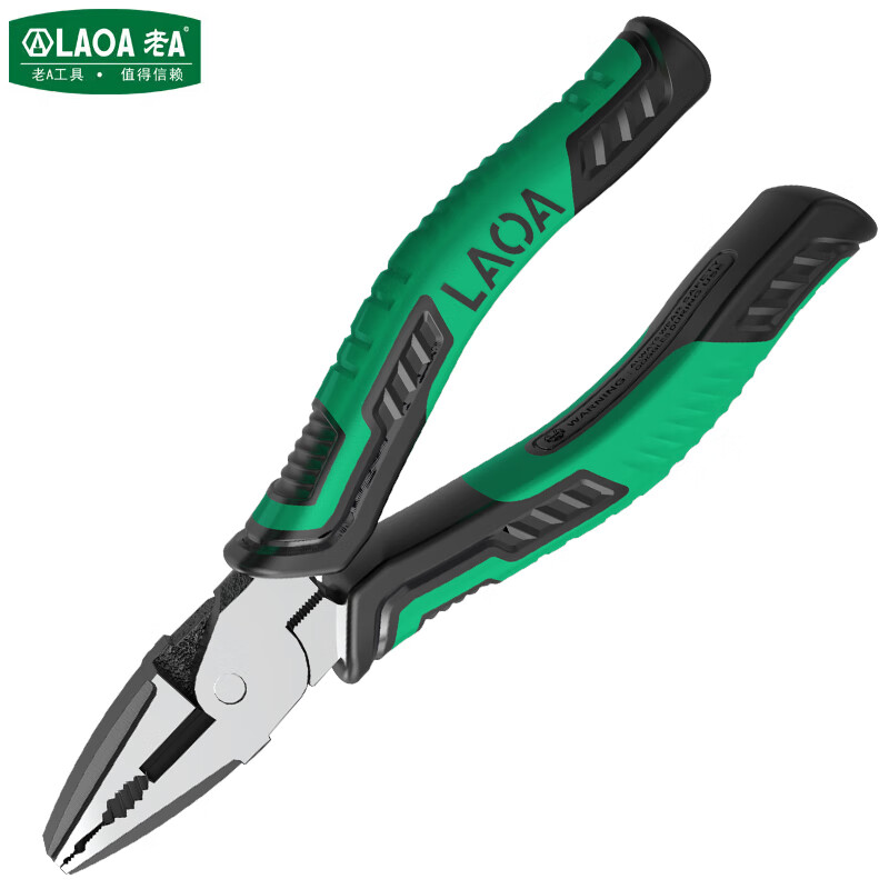 LAOA old A vise wire pliers wavy handle eccentric household pliers 6 inches LA323506