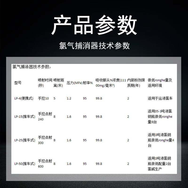 Portable leakage arrester and efficient cart LP-8 hydrogen sulfide chlorine extinguisher PZT-F25 hand-push hydrogen sulfide arrester and eliminator