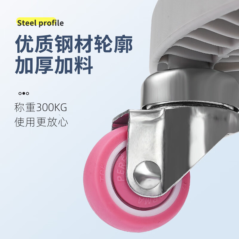 Qiyuemang Sliding Pan for Abdominal Pan Fitness Silent Six-Wheel Kettlebell Universal Wheel for Women to Slim Belly Basic 2-piece Set Purple