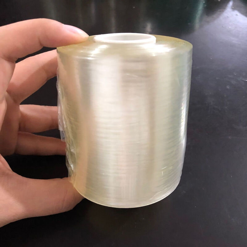 Manufacturer customized PVC packaging film wire film self-adhesive aluminum packaging film electrostatic film stretched transparent stretch film 6cm wide green (about 105 rolls)