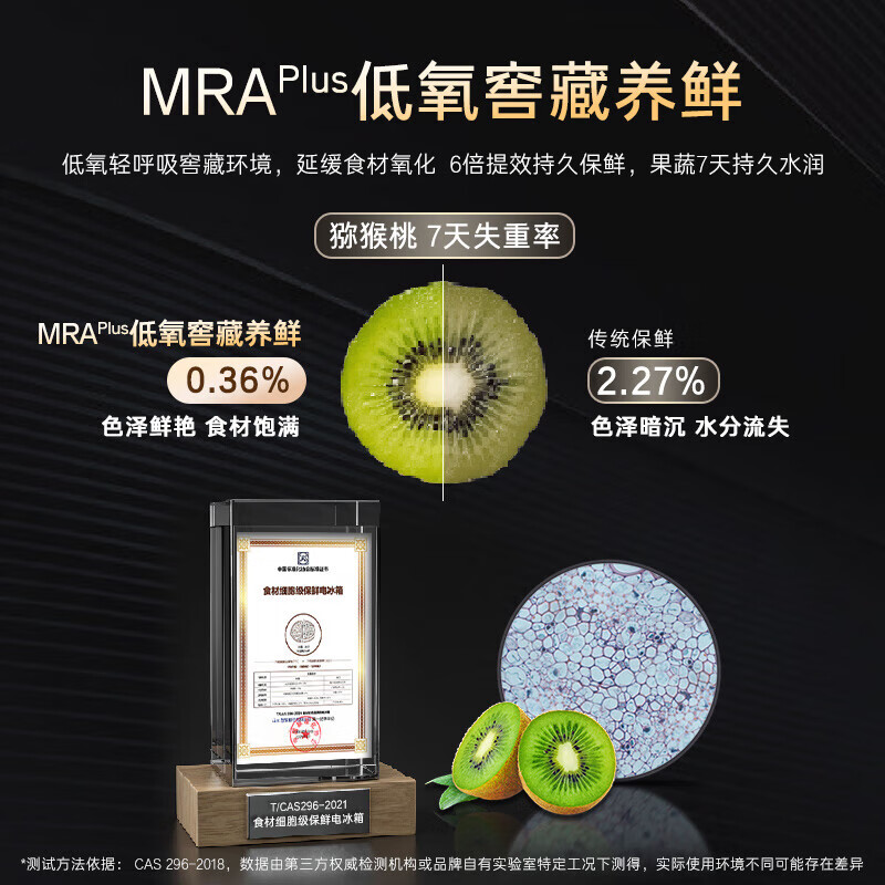 Casarte 517L ultra-thin zero-embedded first-class energy-efficiency variable frequency French multi-door automatic ice-making air-cooled frost-free household refrigerator refrigerator 517 liters BCD-517WGCFDM4DUU1