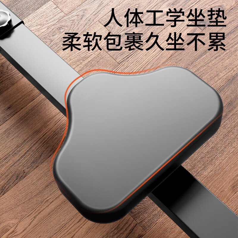 ANTEPOP rowing machine home fitness equipment exercise weight loss aerobic artifact core belly reduction exercise indoor 12-level resistance/digital display/foldable storage/black