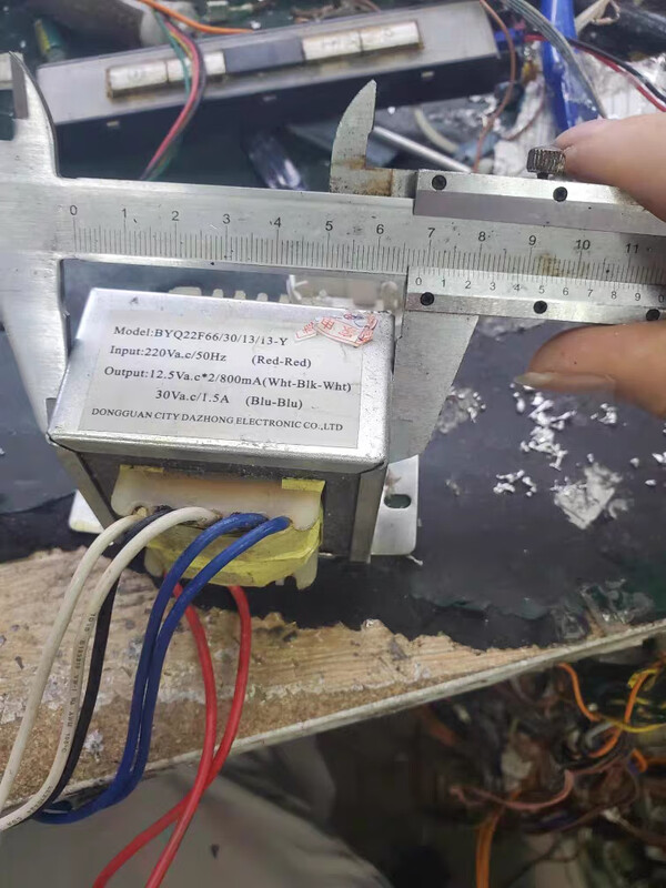 Tada water heater transformer YS1600FM transformer BYQ22F66220V to 12.5VX230V