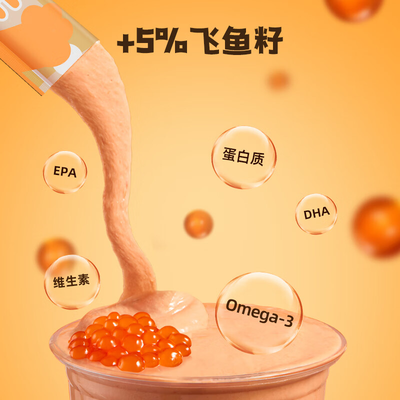 WOWO Cat Strips Cat Snacks, Kittens and Adult Cats, Grass Fish Oil Cat Strips, One Bobo Mixed Flavor, 12g*5 Strips