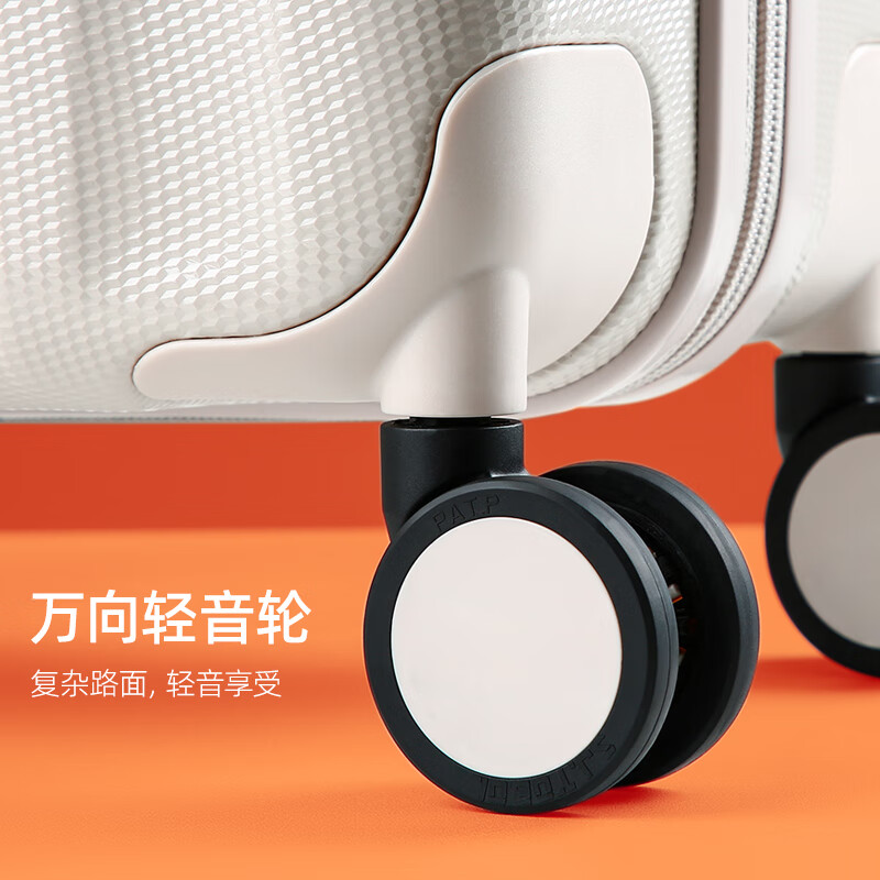 Hanker luggage, men's trolley case, women's boarding suitcase, 14-inch ivory white password box, the treasure of the store, has been upgraded again