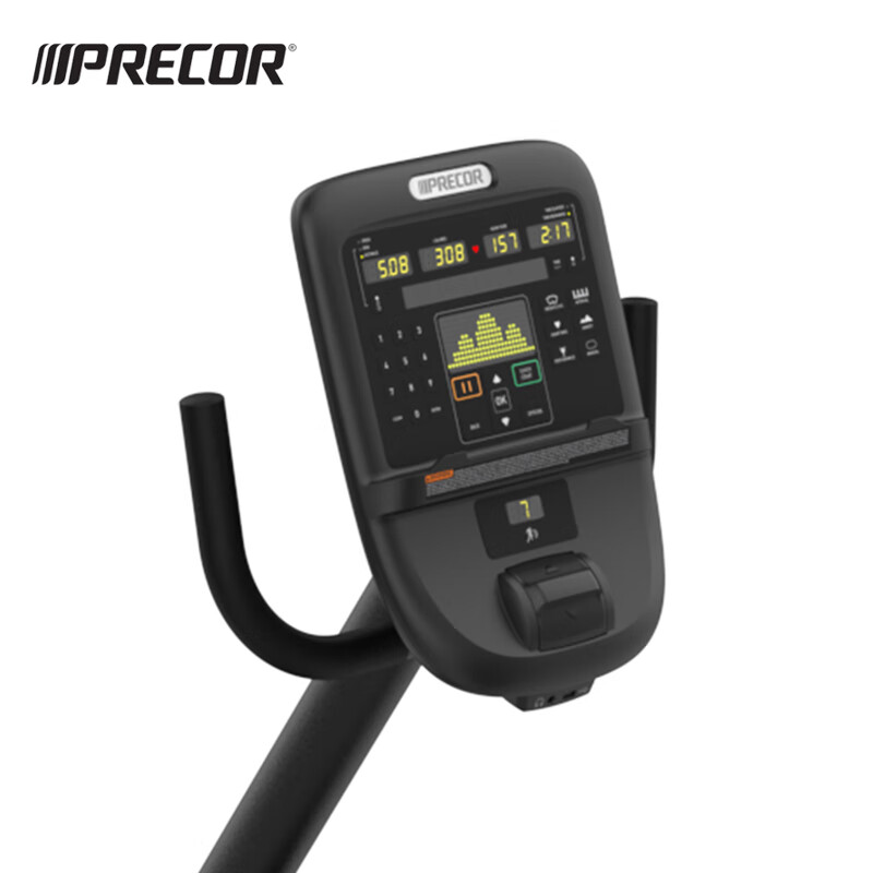 PRECOR horizontal exercise bike RBK635 household spontaneous electromagnetic control bicycle indoor aerobic exercise equipment imported P31-LED button screen