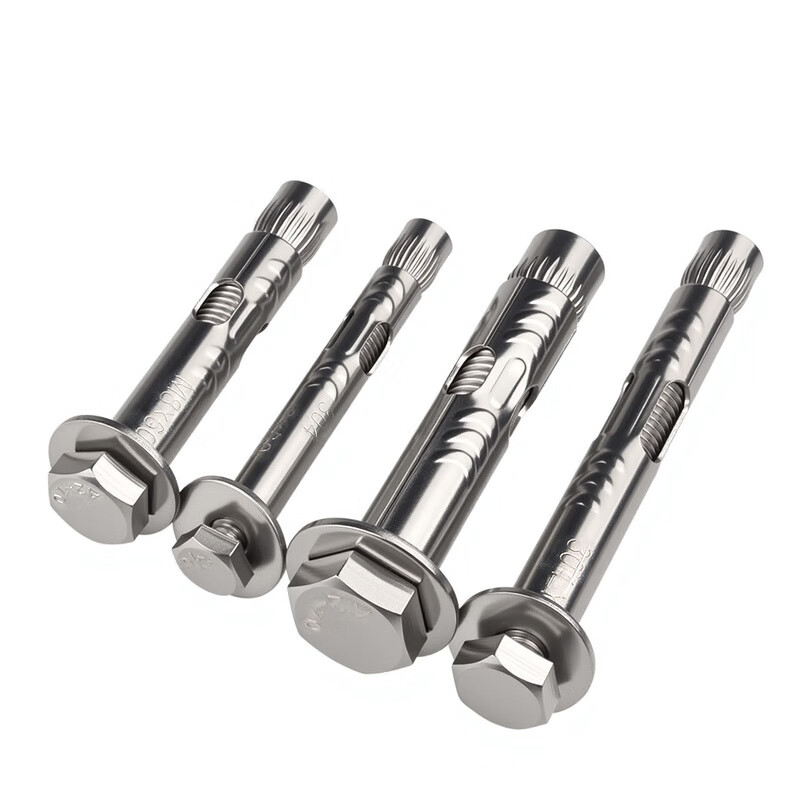 Yonglishang 304 stainless steel external hexagonal internal expansion screw pull-out built-in bolt tube 6*60 (5 pcs)
