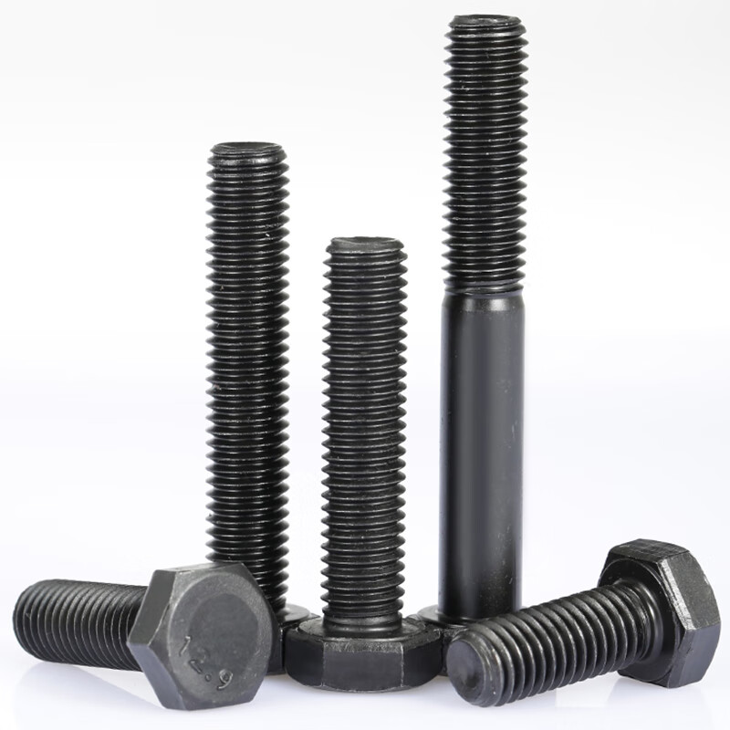 Ice energy grade 12.9 half-thread external hexagonal screw high-strength bolt black alloy steel screw M18M20M22M24 M22*210 half-thread 1 piece
