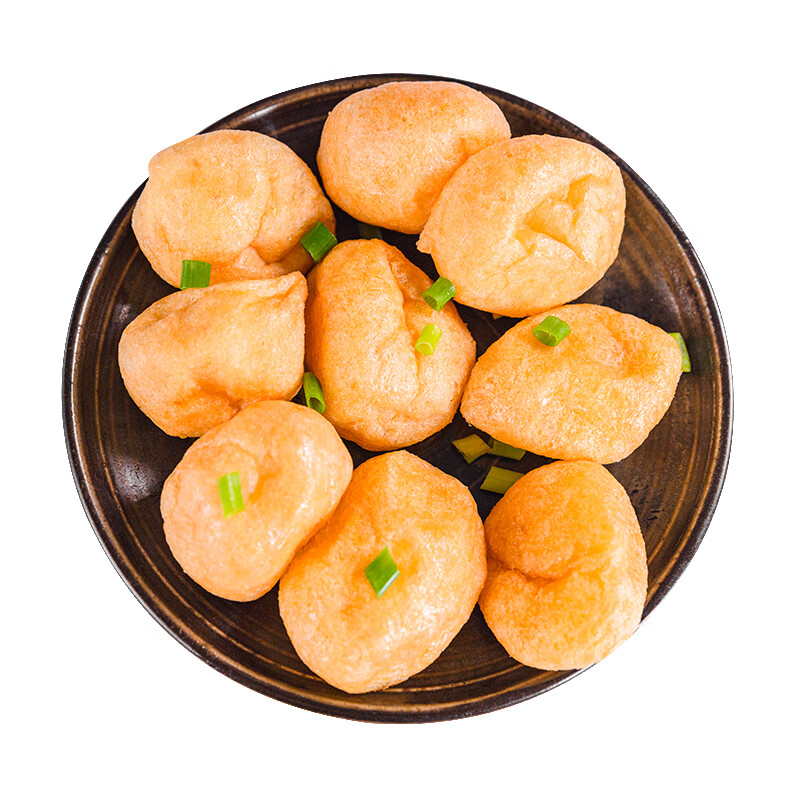 Shengsheng Chuangxian freshly supplied to Hong Kong Shunde crepe fish tofu 540g hot pot ingredients balls Oden spicy hot fish tofu soak