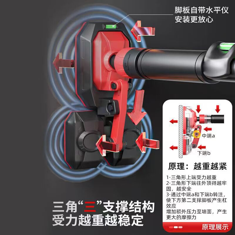 Huijashi double support horizontal bar for home children and adults fitness equipment indoor door frame wall punch-free telescopic single and double double support + double level - distance 136-180cm