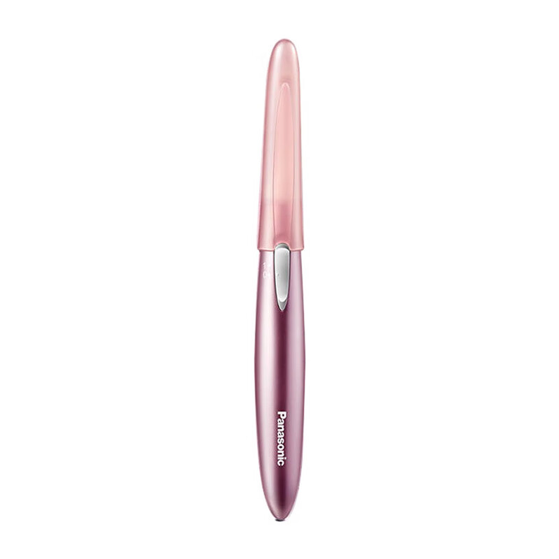 Panasonic Electric Eyebrow Trimmer Home Portable Eyebrow Shaving Cordless Shaver Trimmer Stainless Steel Blade Multiple Eyebrow Trimming Accessories Long-lasting WF61 Pretty Powder Eyebrow Comb 3-section Adjustable WF61-P