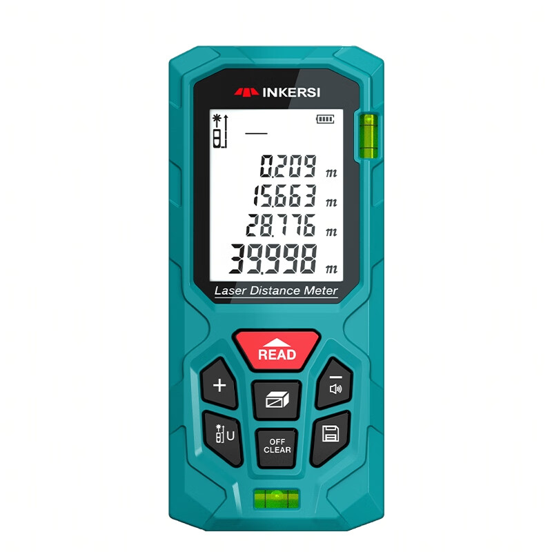 INKERSI laser range finder 120 meters handheld high-precision electronic ruler infrared measuring room meter millimeter accuracy KE120