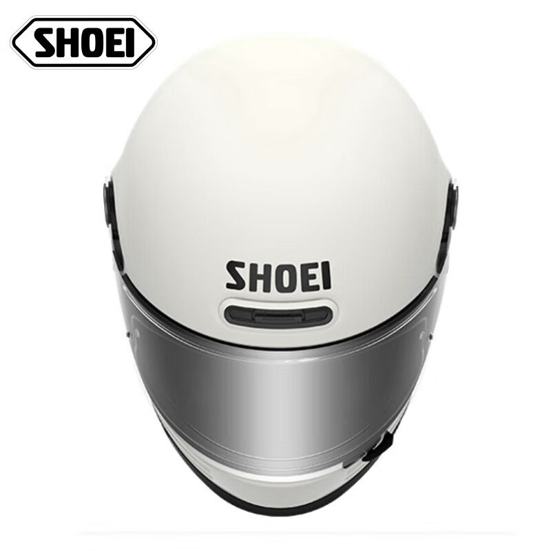 SHOEI Glamster retro full-face helmet Japanese original imported motorcycle helmet VESPA latte free running helmet WHITE (white) XXL
