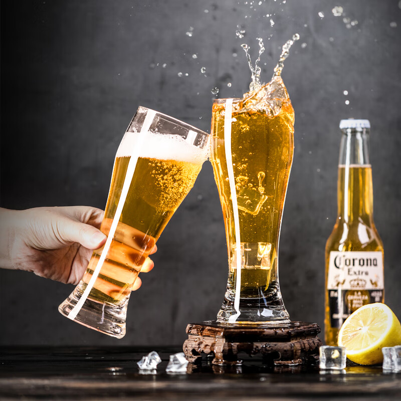 Su's ceramic beer mug thickened draft beer mug for watching football matches and drinking beer with Hercules same style beer mug 6 pieces 450ml