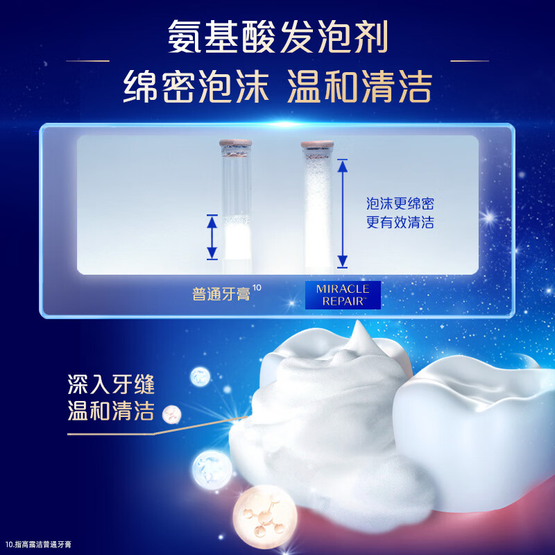 Colgate member-only amino acid gum care toothpaste 18g*2 gum shrinkage fluoride toothpaste solidifies teeth and removes bad breath