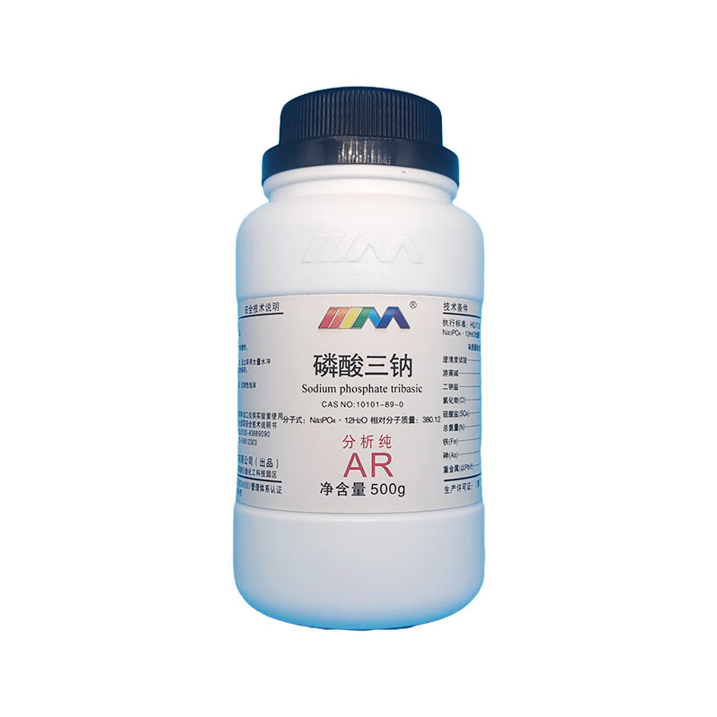 Karan Trisodium Phosphate Sodium Phosphate Analytical Pure AR500g 10101-89-0 Laboratory Chemical Reagents Analytical Pure AR500g AR500g Spot