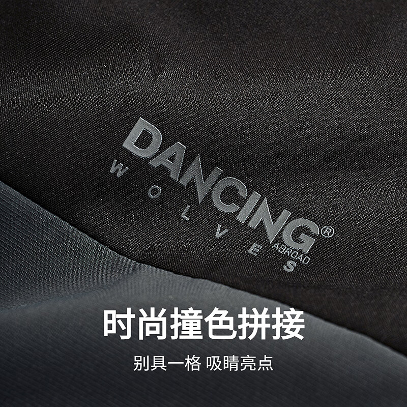 Dances with Wolves Three Defense Autumn and Winter Urban Light Outdoor Versatile Jacket Men's Hooded Jacket 211 Gray Green 175