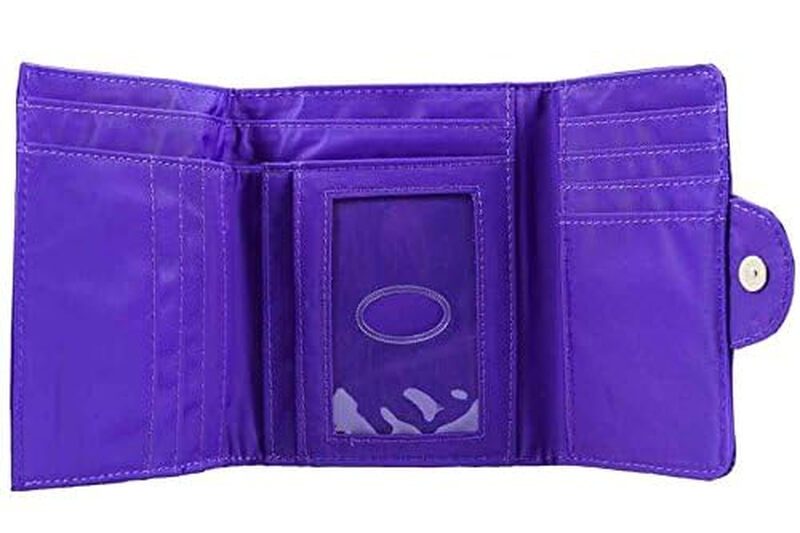 Big SkinnySkinny Women's Slim Wallet Purple One Size