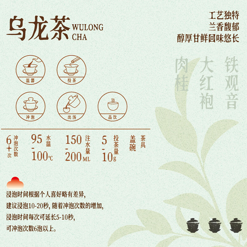 Ruque Oolong Tea Wuyi Rock Tea Matouyan Cinnamon Medium Fire 255g Core Zhengyan New Year Gift Box