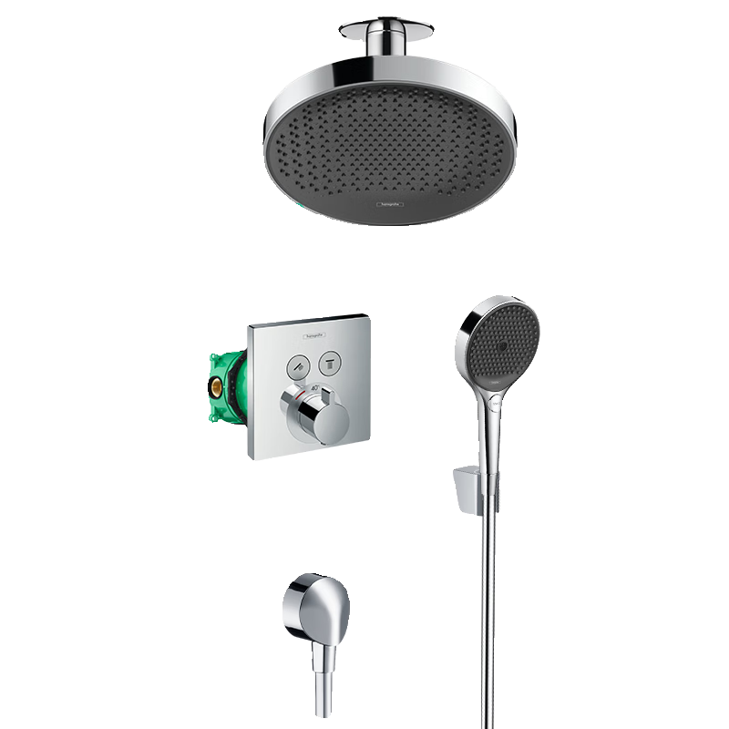 Hansgrohe (Hansgrohe) German Hansgrohe shower rain 360 overhead mirror rain ceiling outlet rain rain 360mm overhead spray