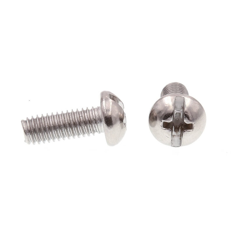 Prime-Line9003018 Machine Screw Round Head Slotted/Cross Combination