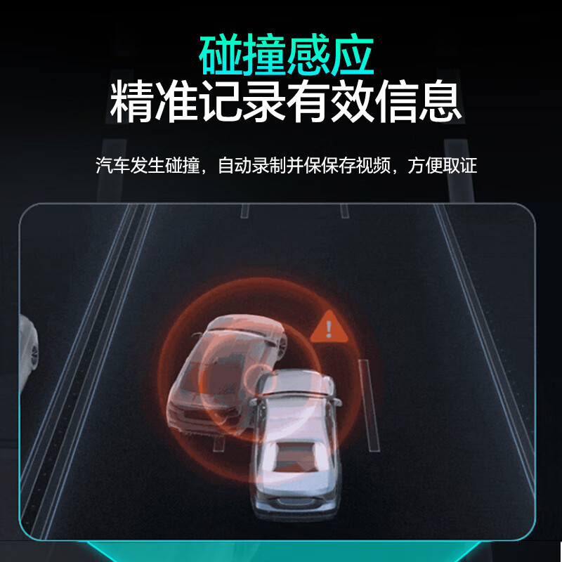 Mengxuan driving recorder HD panoramic 360-degree reversing image front and rear dual recording streaming rearview mirror parking monitoring 4.5-inch dual recording electronic dog reversing image parking monitoring + 64G anti-collision starlight night vision truck wire-free installation camera
