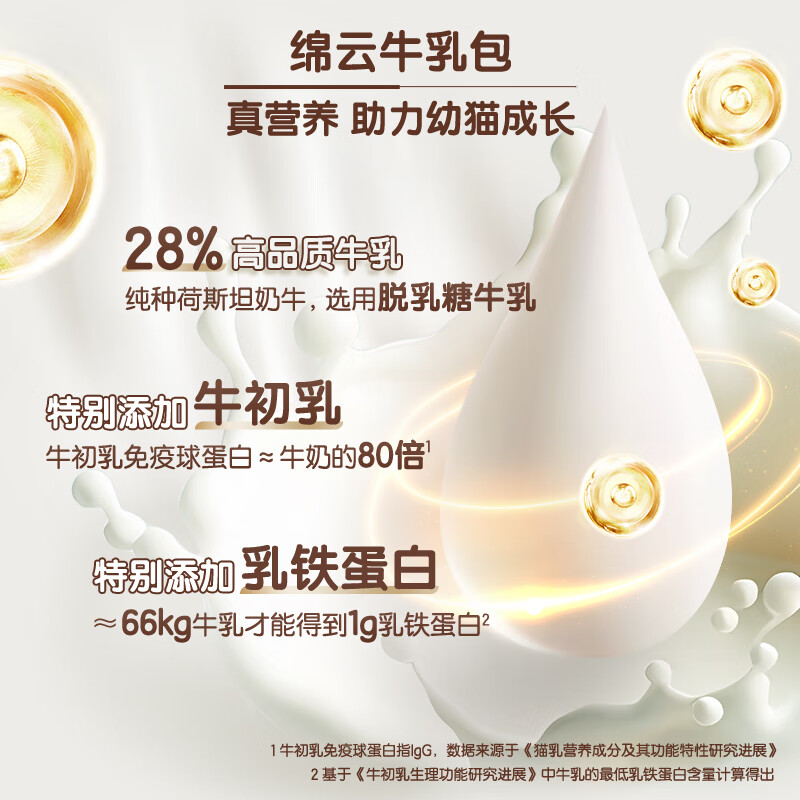 Xibao full price juvenile cat staple food meal package chicken milk formula 50g