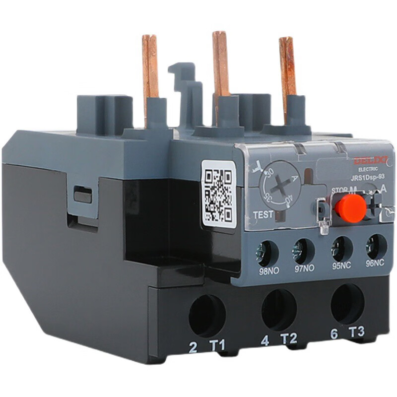 Delixi thermal overload relay JRS1Dsp-25a38a93 overload phase failure protection with contactor fuse JRS1Dsp-25 12-18A