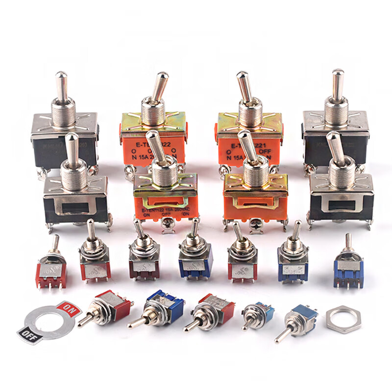 Toggle switch, twist button, rocker arm, toggle MTS-102 202 E-TEN102 2nd gear, 3rd gear, blue MTS-102 (2 pieces)