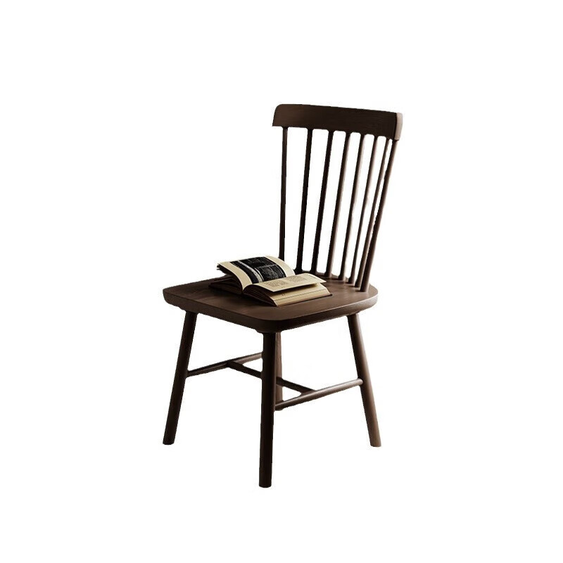 OLOEY creative home solid wood log style home second-hand backrest rental house other daily miscellaneous small items log color 2 pieces