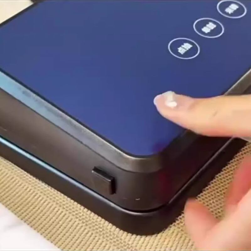 Tilekang Vacua vacuum sealing machine household dual-pump dual-motor high-suction high-power sealing machine fresh-keeping machine Xingyao Black comes with 1 roll of bags