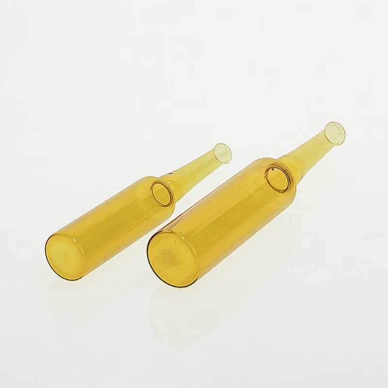 Schleiden 1ml/2ml/5ml/10ml/20ml glass ampoule bottle, flexible neck ampoule bottle, injection bottle, 2ml brown/100 pieces