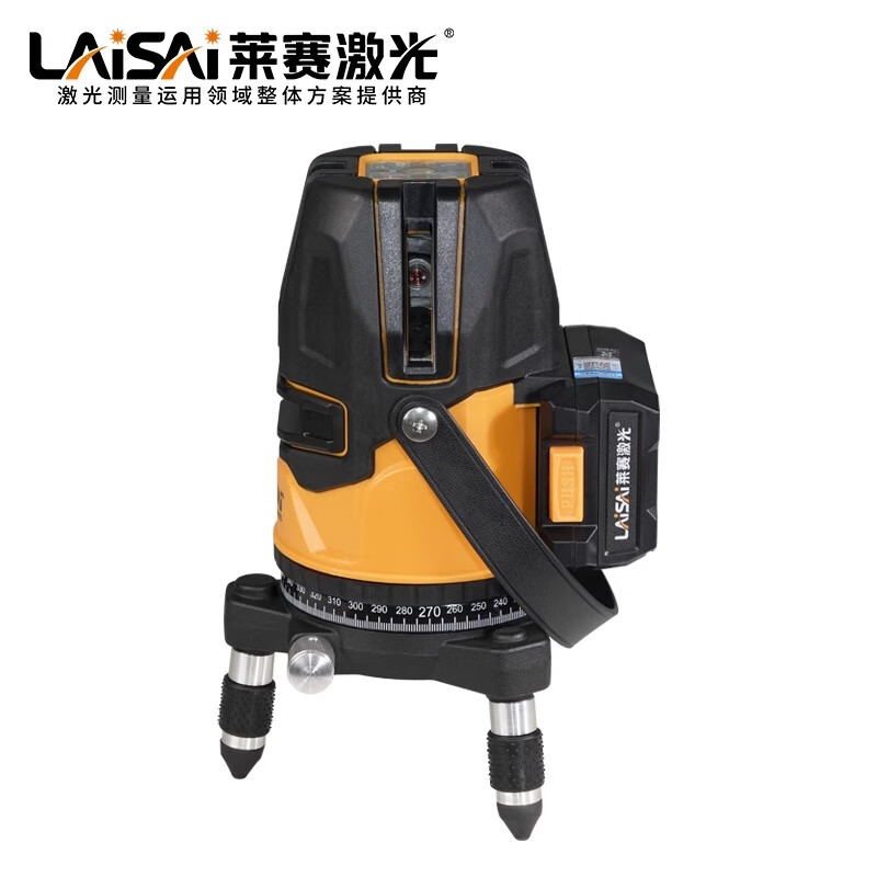 Laser Laser's new level meter 5-line green light LSG6860D high-precision strong light thin line infrared laser marking instrument Green light 5-line LSG6860D standard