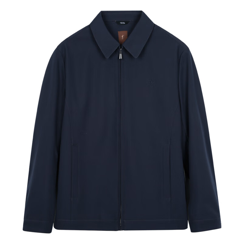 Talented Jacket Men's 25 Spring and Autumn Coat Lapel Simple Breathable Business Casual Jacket Oriental Simple Luxury Style