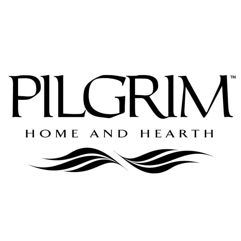 PILGRIM 73cm modern iron fireplace tool set 4-piece set shovel brush clamp fire pliers