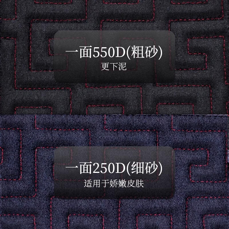 JCZS German men's special bath towel, bath towel, strong mud rubbing artifact, coarse sand double-sided extended back strip to wipe the back, 1 pack, lengthened, widened and thickened + powerful mud removal