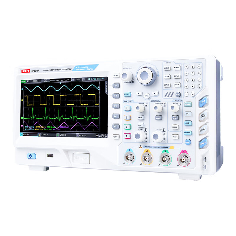 Unilever Industrial Products UPO2104 four-channel digital fluorescence oscilloscope 100M bandwidth 2G sampling rate digital oscilloscope