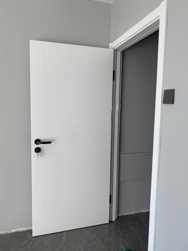 Ji Litian Chongqing factory direct sales paint-free door, painted door wooden door, interior door, bedroom door set, door room package installation, home first choice - environmentally friendly and ecological wooden door - no odor, ready to install and move in