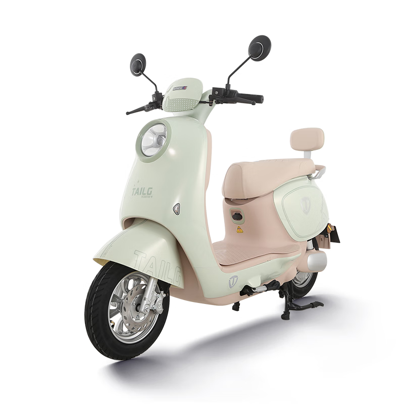 Tailing Electric Motorcycle Fanhua 75 kilometers long range electric vehicle 1200W high-speed electric motorcycle lead-acid battery 72V22Ah takeaway and work transportation battery vehicle dazzling green